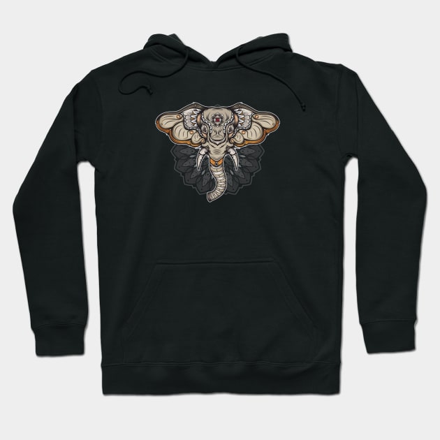 Elephant Hoodie by TambuStore